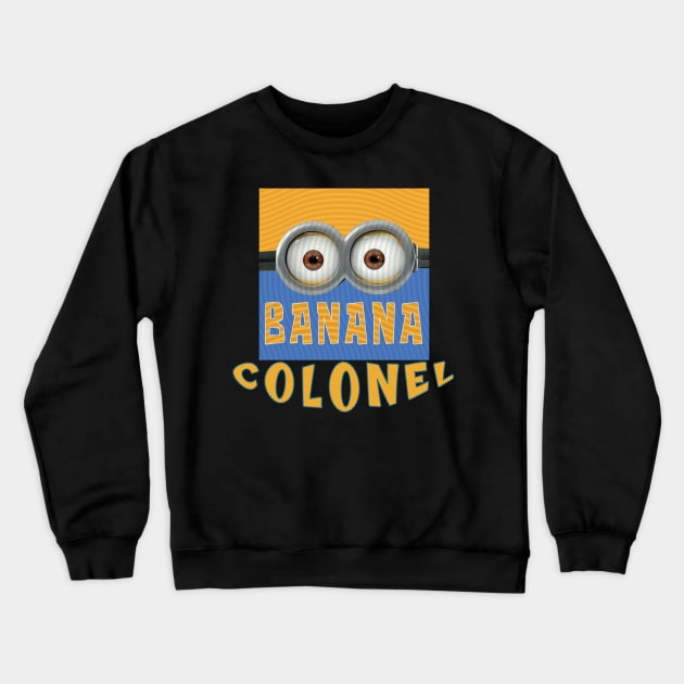 DESPICABLE MINION AMERICA COLONEL BANANA Crewneck Sweatshirt by LuckYA